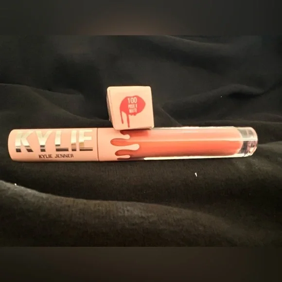 Kylie Cosmetics Liquid Lipstick Bold Matte Long Lasting in 100 Posie K W OS BNIB - Picture 3 of 4
